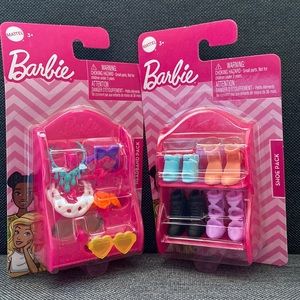 ( 3 for $25) Barbie Accessories Packs